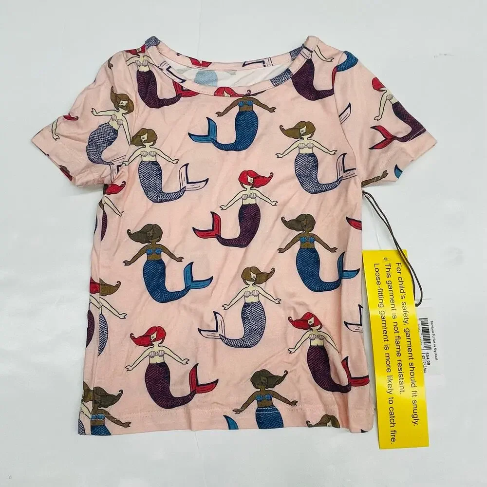 NWT Pink Chicken 18/24M PJ Set in Mystical Mermaids